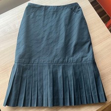 Gonna CHANEL nera plissettata