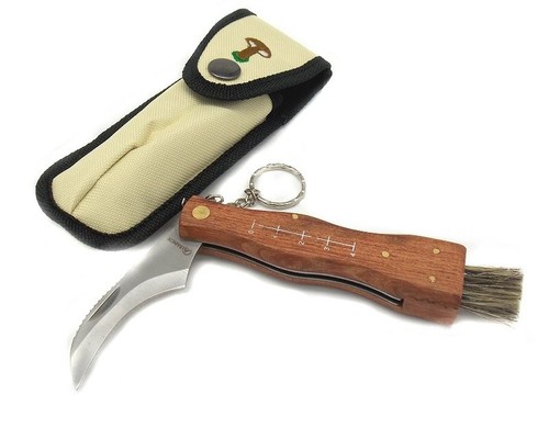 Coltello per funghi con fodero