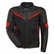 DUCATI Giacca Moto Pelle