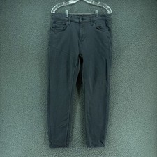 Jeans uomo Banana Republic affusolato 34x32 misura 32x29 grigio antracite elasticizzato