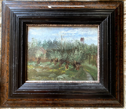 Dipinto olio telaio - dipinto,