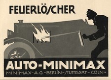 Estintore minimax pubblicità - estintore,