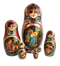 MATRIOSCA BAMBOLE 5 PEZZI