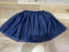H&M Navy Blue Glitter Tulle