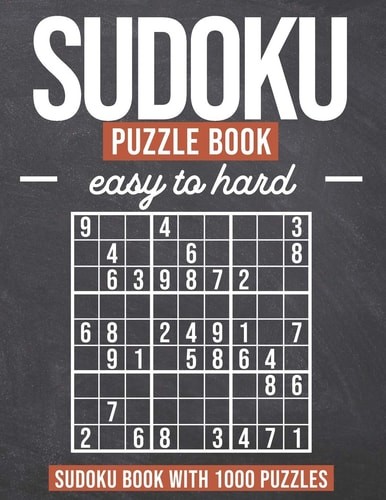 Sudoku puzzle book - easy, to