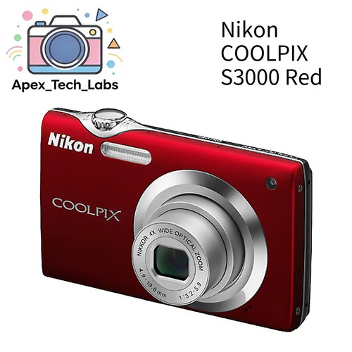 Nikon coolpix s3000 fotocamera - nikon,
