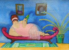 Ritratto donna tempo libero