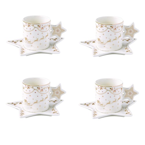 Set tazze mas con piattino - set,
