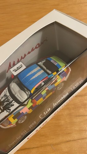 Modellino porsche cleto munari