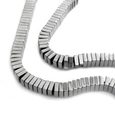 Perle di ematite mini quadrati