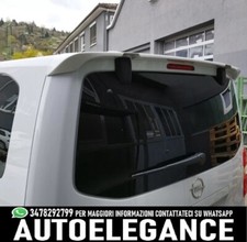 Spoiler tetto Portellone posteriore (con finestrino apribile) Opel Zafira Life