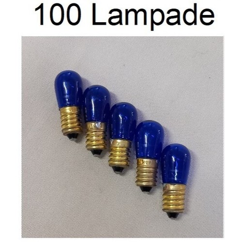 100 lampade ricambio blu - 100,