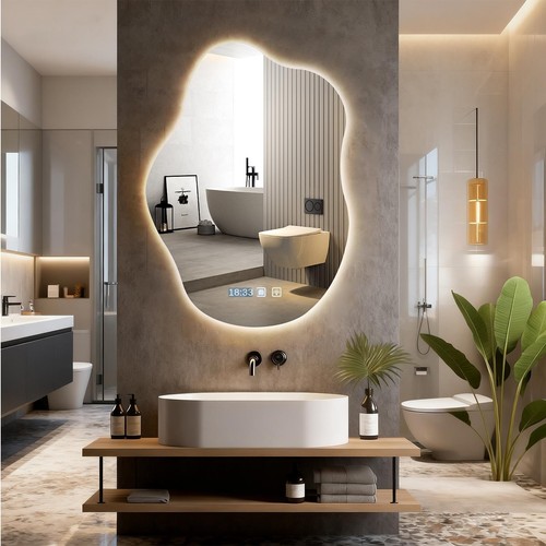 Specchio bagno led con - specchio,