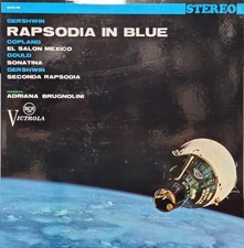 Gershwin, Gould, Copland – Rapsodia In Blue / Adriana Brugnolini - LP