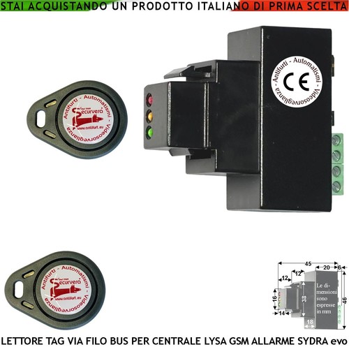 Inseritore prossimità con - con, 2
