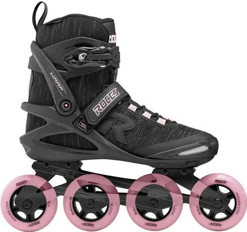 Pattini linea neri - pattini, rosa
