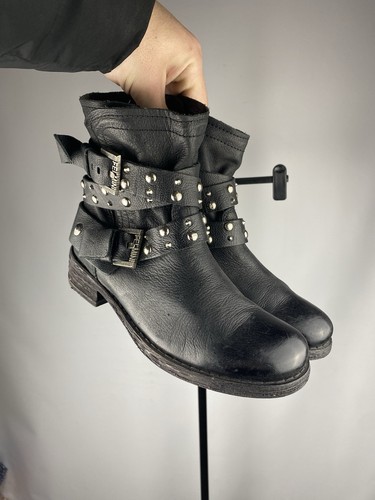 Stivali biker punk - , oppio