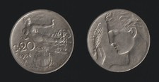20 CENTESIMI 1908 LIBERTA' -