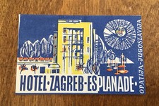 Etichetta per valigia vintage