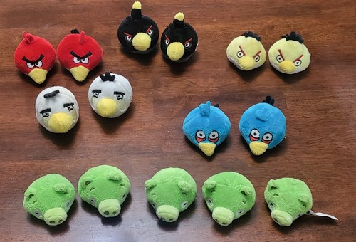 Lotto pupazzi angry - pupazzi,