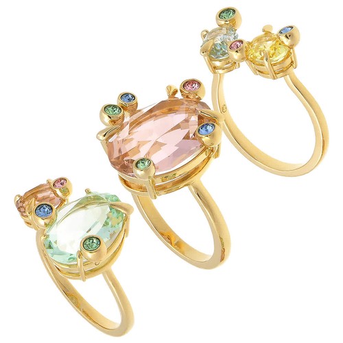 Swarovski gema set anelli - set,