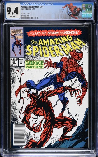1992 amazing spider man 361 - 1992, #