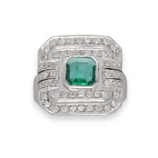 Anello in oro grigio 18k con