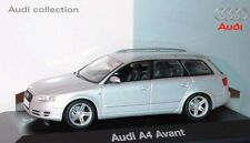 AUDI A4 8E B7 AVANT 3.2 V6 QUATTRO S-LINE SILVER 1:43 MINICHAMPS (MODELLO CONCESSIONARIO)