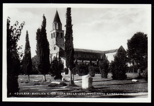 Aquileia udine cartolina - aquileia,