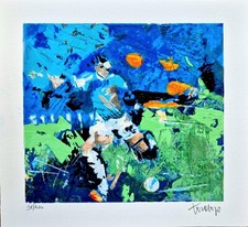 Francesco Toraldo - Serigrafia polimaterica originale, numerata e firmata