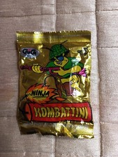 Ninja Kombattini,vintage anni '80 e '90, busta nuova,mai aperta.Gig. Army Ants