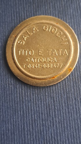Gettone token vintage - -,