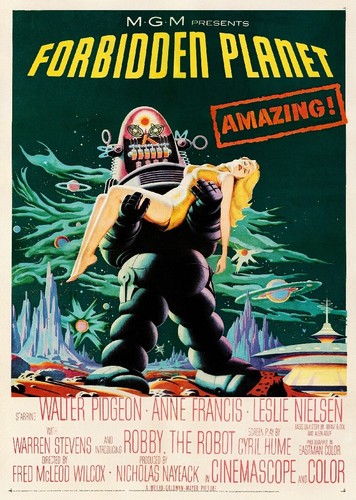 Forbidden planet film - forbidden,