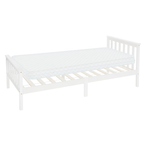 Letto singolo con rete doghe - con, a