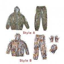 3D Leaves Ghillie Completo