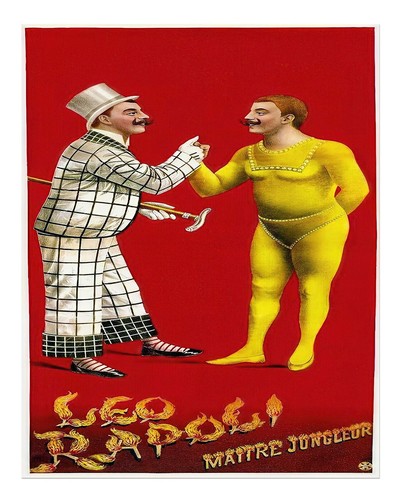 Arte parete circo vintage - arte,