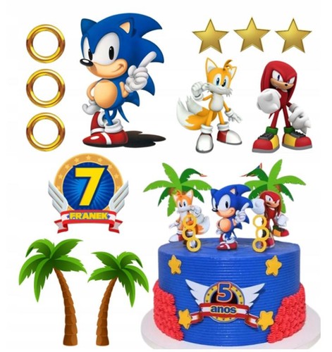 Sonic riccio blu commestibile - sonic,
