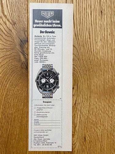 Heuer autavia cronografo - heuer,