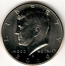 USA - 2016D - Kennedy 1/2