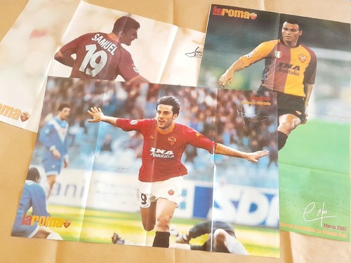 Lotto poster calcio roma - di,