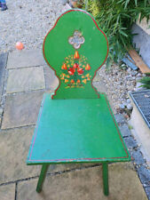 Sedia Tirolese dipinta