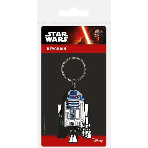 Portachiavi gommato robot r2d2 - portachiavi,