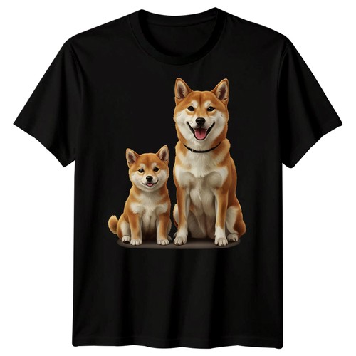 Maglietta shiba inu - shiba, cucciolo