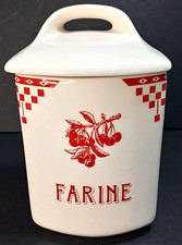 Bidone con coperchio vintage