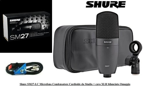 Shure sm27 microfono - shure, sm27-lc