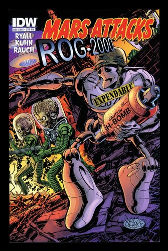 Mars attacks zombies robots - zombies, vs