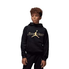 FELPA JORDAN 23 NERA LOGO ORO