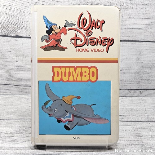 Vtg dumbo vhs 1982 - vtg, (vhs,
