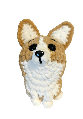 Peluche corgi fatto - corgi, mano