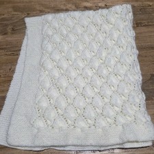 Copertina panna di misto lana